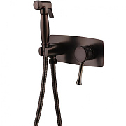 Гигиенический душ LEMARK Peretto LM6319RB чёрный кофе