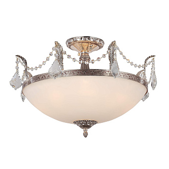 Люстра потолочная Lucia Tucci BARLETTA 181.8 D620 coffe gold 480Вт 8 лампочек E14