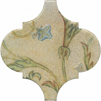 Декор KERAMA MARAZZI Арабески котто OP\A167\65000 орнамент 6,5х6,5см 0,11кв.м.