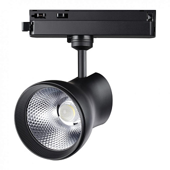 Трековый светильник Novotech PORT 358439 30Вт LED чёрный для однофазного трека
