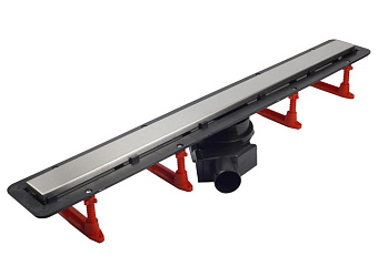 Душевой лоток Pestan 13701233,00 89,6х13,6см горизонтальный сток с решёткой и опорами