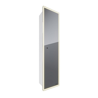 Пенал напольный LEMARK Element LM40PZE 28х40х160см зеркало