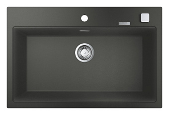Мойка кухонная GROHE K700 31652AT0 78х51см серый