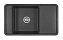 Мойка кухонная Акватон Беллис 1A724832BS210 87х51см чёрный