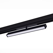 Трековый светильник ST Luce SKYLINE 220 ST378.406.18 18Вт LED чёрный для однофазного трека