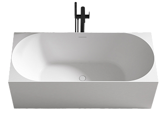 Ванна акриловая Abber AB9281 170х75см отдельностоящая