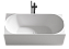 Ванна акриловая Abber AB9281 170х75см отдельностоящая