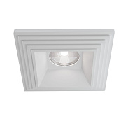 Светильник точечный встраиваемый Maytoni Gyps Modern DL005-1-01-W 35Вт GU10