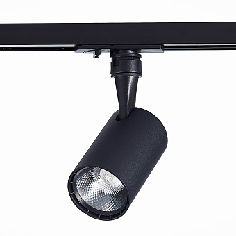 Трековый светильник ST Luce CAMI ST351.446.10.36 10Вт LED матовый чёрный для однофазного трека