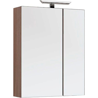 Шкаф зеркальный AQUANET Нью-Йорк 203952 20х70х87,3см с подсветкой