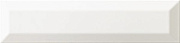 Настенная плитка MAINZU Settecento PT02013 Bissel Blanco Brillo 30х7,5см 1кв.м. глянцевая/рельефная