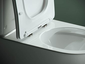 Унитаз напольный Ceramica Nova STAR CN1904 безободковый с микролифтом