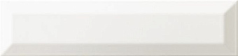 Настенная плитка MAINZU Settecento PT02013 Bissel Blanco Brillo 30х7,5см 1кв.м. глянцевая/рельефная