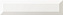 Настенная плитка MAINZU Settecento PT02013 Bissel Blanco Brillo 30х7,5см 1кв.м. глянцевая/рельефная