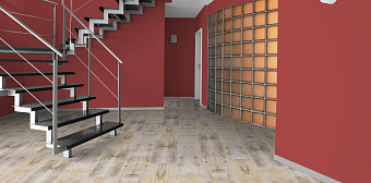 Пробковый пол CORKSTYLE WOOD-LOCK 915х305х10мм Sibirian Larch Sibirian Larch 1,68кв.м