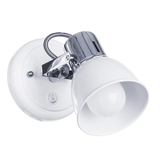Спот Arte Lamp JOVI A1677AP-1WH 40Вт 1 лампа E14