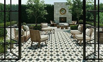 Напольная плитка PERONDA CERAMICAS Fs Rockstar 36379 N As. 45,2х45,2см 1,022кв.м. матовая