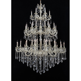 Люстра подвесная Lucia Tucci BARLETTA 122.60 cream white 3600Вт 60 лампочек E14