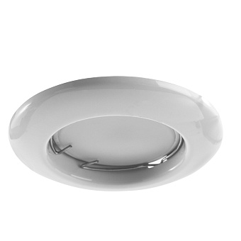 Светильник точечный встраиваемый Arte Lamp PRAKTISCH A1203PL-1WH 50Вт GU10