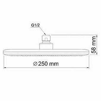 Душевая система WASSERKRAFT A175819 хром
