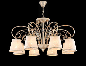 Светильник потолочный Freya Lorette FR2406-PL-08-WG 40Вт E14