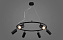 Светильник подвесной CRYSTAL LUX CLT 015 CLT 015C6 D600 BL 300Вт GU10