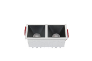 Светильник точечный встраиваемый Maytoni Alfa LED DL043-02-10W3K-SQ-WB 20Вт LED