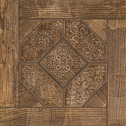 Матовый керамогранит BERYOZA CERAMICA Рустик 646793 орех тёмный 41,2х41,2см 1,72кв.м.