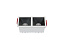 Светильник точечный встраиваемый Maytoni Alfa LED DL043-02-10W3K-SQ-WB 20Вт LED