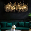 Люстра подвесная Loft It Bijout 10068/1000 GD 50Вт 10 лампочек G9