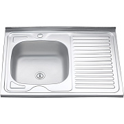 Мойка кухонная MELANA 8060 072 t L (*20) 80х60см хром