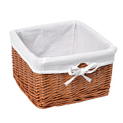 Корзина для белья WASSERKRAFT DINKEL WB-580-L плетёная 24,5л