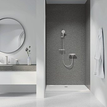 Ручной душ GROHE Rainshower SmartActive 130 26574DC0 сталь