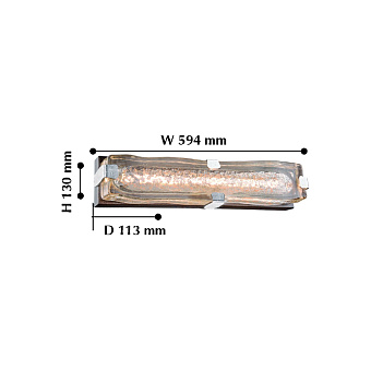 Бра Favourite Massa 2085-1W 14,4Вт LED