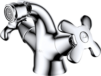 Смеситель для биде D&K HessenLorsch DA1412201 хром