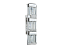 Бра Newport 4200 4203/A chrome 60Вт E14