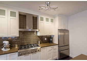 Люстра потолочная De Markt Аурих 496015302 45Вт 1 лампочек LED