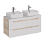 Столешница LEMARK Olivia LM08OL125S Стекло 46,4х120,4см белый