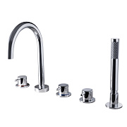 Смеситель для ванны Maxonor SUPERIOR PL1287 хром