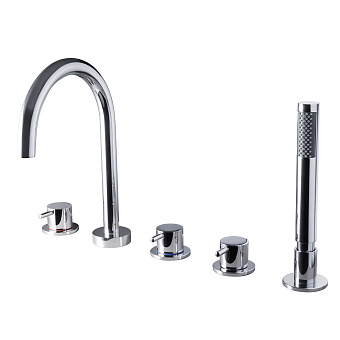 Смеситель для ванны Maxonor SUPERIOR PL1287 хром