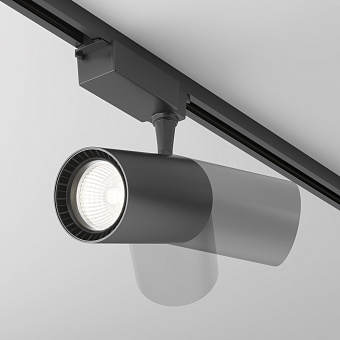 Трековый светильник Maytoni Vuoro TR003-1-15W4K-M-B 15Вт LED чёрный для однофазного трека