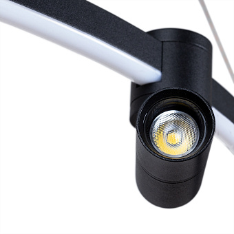 Люстра подвесная Arte Lamp RING A2186SP-1BK 75Вт 1 лампочек LED
