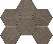 Керамическая мозаика ESTIMA Gabbro Mosaic/GB03_NR/25x28,5/Hexagon Heagon 25х28,5см 0,071кв.м.