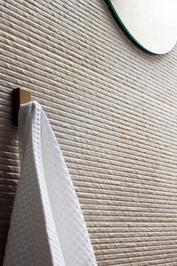 Настенная плитка MARAZZI ITALY Stone Art M01C Moka Struttura Woodcut ЗD 40х120см 32,64кв.м. матовая