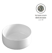 Раковина накладная ArtCeram Cognac COL004 88 00 35х35см