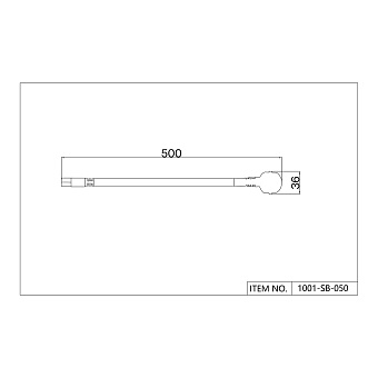 Коннектор магнитного трека Favourite 1001-SB-050 матовый чёрный