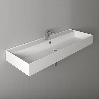 Раковина подвесная SIMAS Agile AG121 bi matt*0 121х46см
