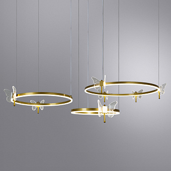 Люстра подвесная Arte Lamp DARCY A2187LM-3GO 170Вт 1 лампочек LED
