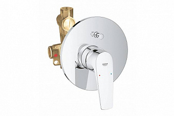 Смеситель для ванны GROHE BauFlow 29113000 хром