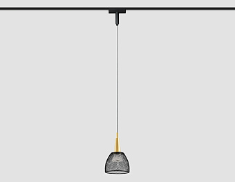 Магнитный трековый светильник Ambrella Track System GV1656 9Вт LED золото
